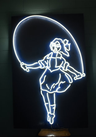 Little Audrey - Steven Cole Neon Artist