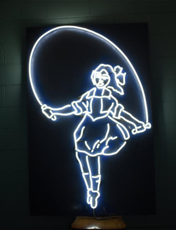 Little Audrey - Steven Cole Neon Artist